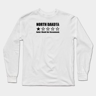 North Dakota One Star Review Long Sleeve T-Shirt